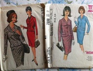 McCall's 60s suit patterns