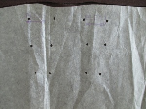 Academy 2953 pattern paper pleats
